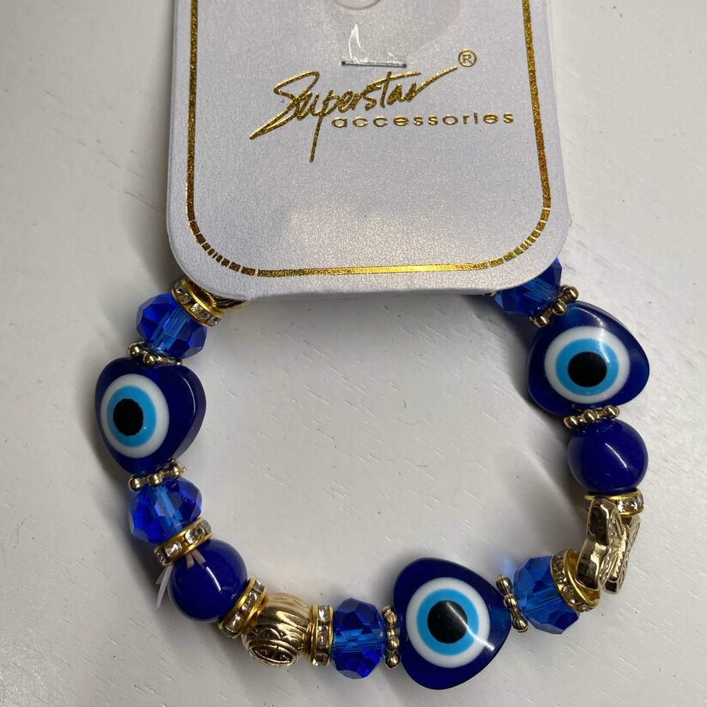 Evil eye bracelet